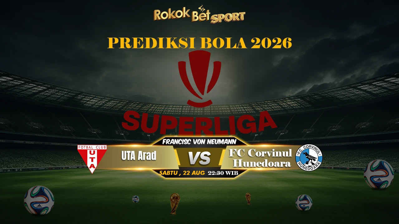 Prediksi Kami UTA Arad Vs FC Corvinul Hunedoara