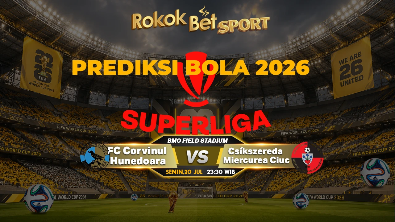 Prediksi Kami  FC Corvinul Hunedoara vs FK Csíkszereda Miercurea Ciuc