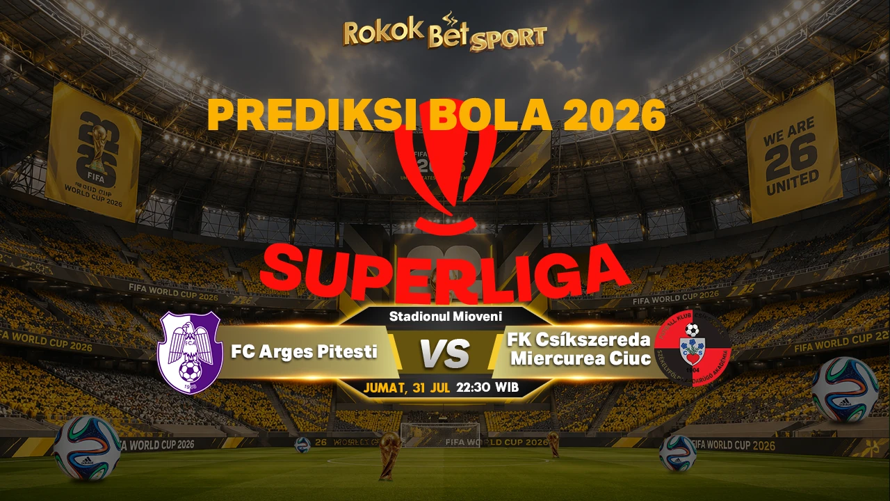 Prediksi Kami FC Arges Pitesti Vs FK Csíkszereda Miercurea Ciuc